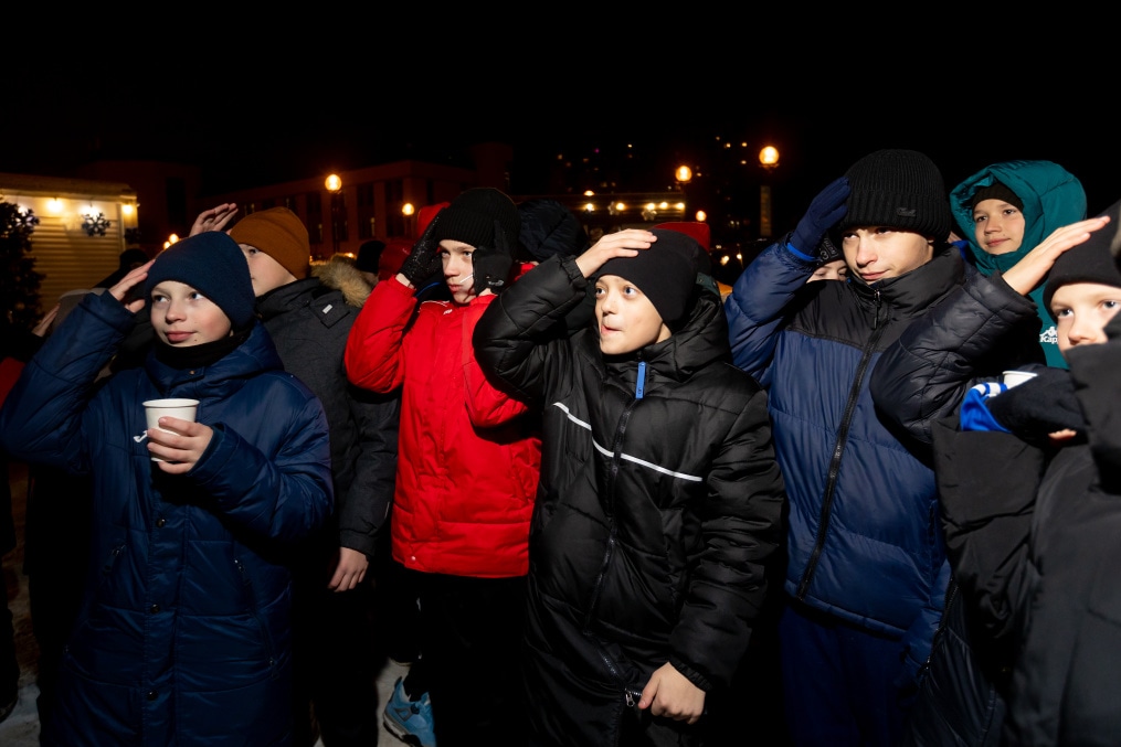 Новогодняя елка в «Газпром» — Академии