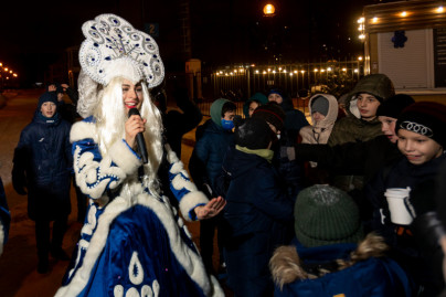 Новогодняя елка в «Газпром» — Академии