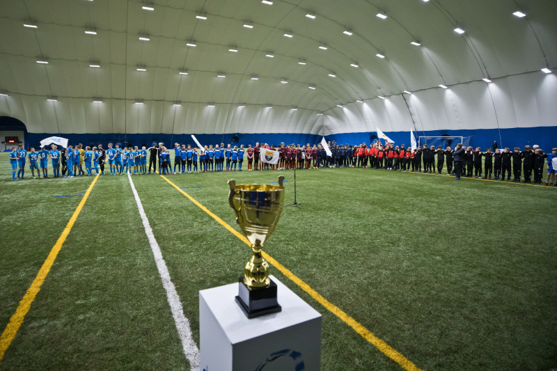 Церемония награждения турнира памяти Варламова