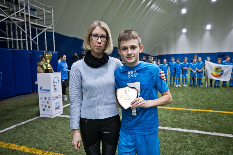 Церемония награждения турнира памяти Варламова