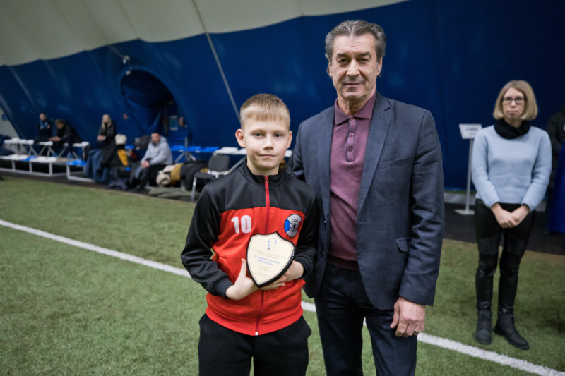 Церемония награждения турнира памяти Варламова