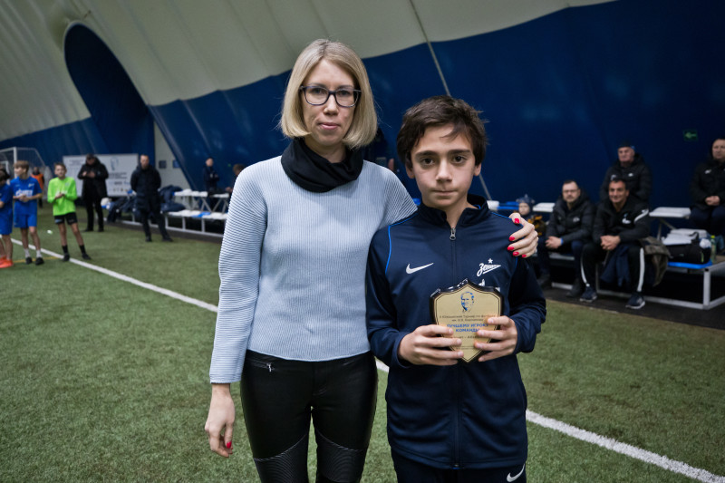 Церемония награждения турнира памяти Варламова