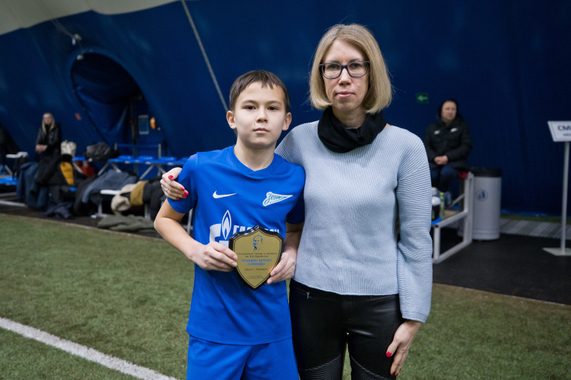 Церемония награждения турнира памяти Варламова