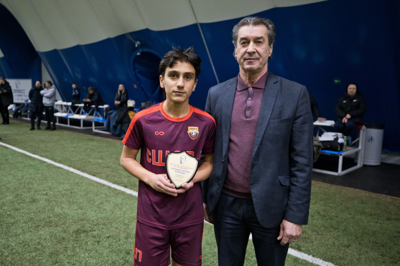 Церемония награждения турнира памяти Варламова