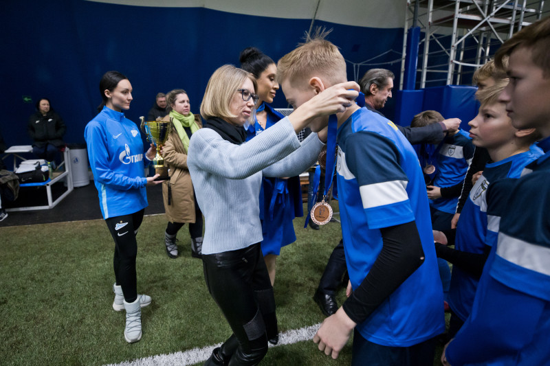 Церемония награждения турнира памяти Варламова