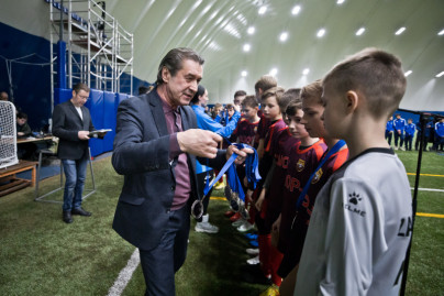 Церемония награждения турнира памяти Варламова