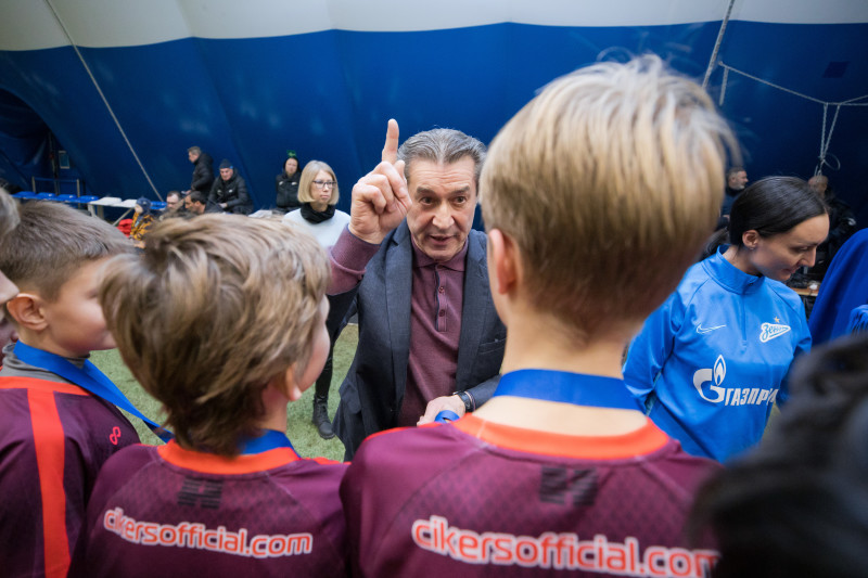 Церемония награждения турнира памяти Варламова