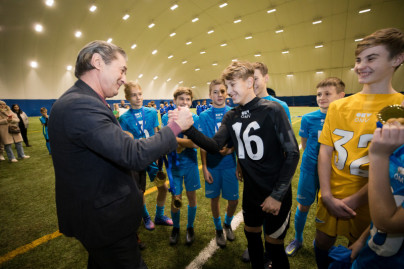 Церемония награждения турнира памяти Варламова