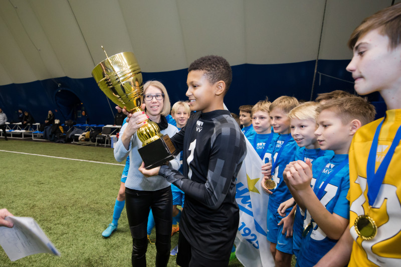 Церемония награждения турнира памяти Варламова