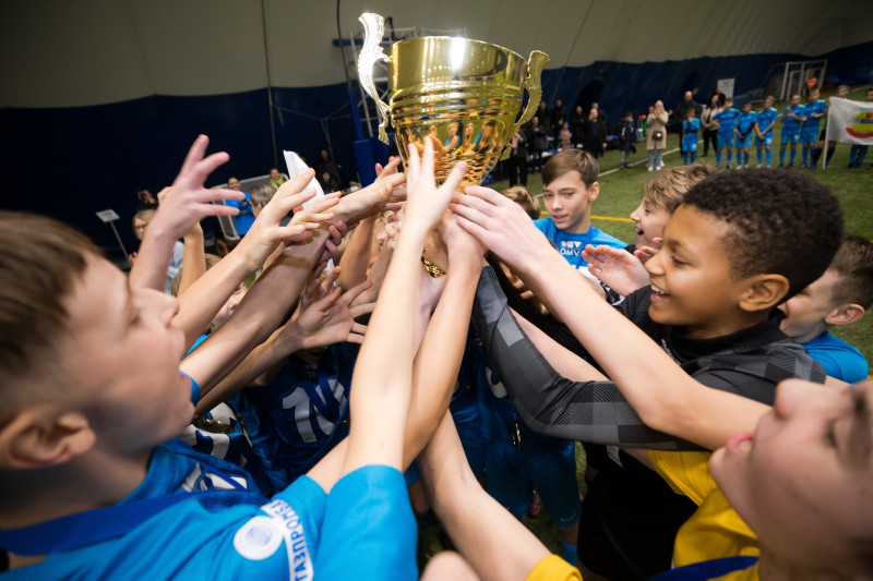 Церемония награждения турнира памяти Варламова