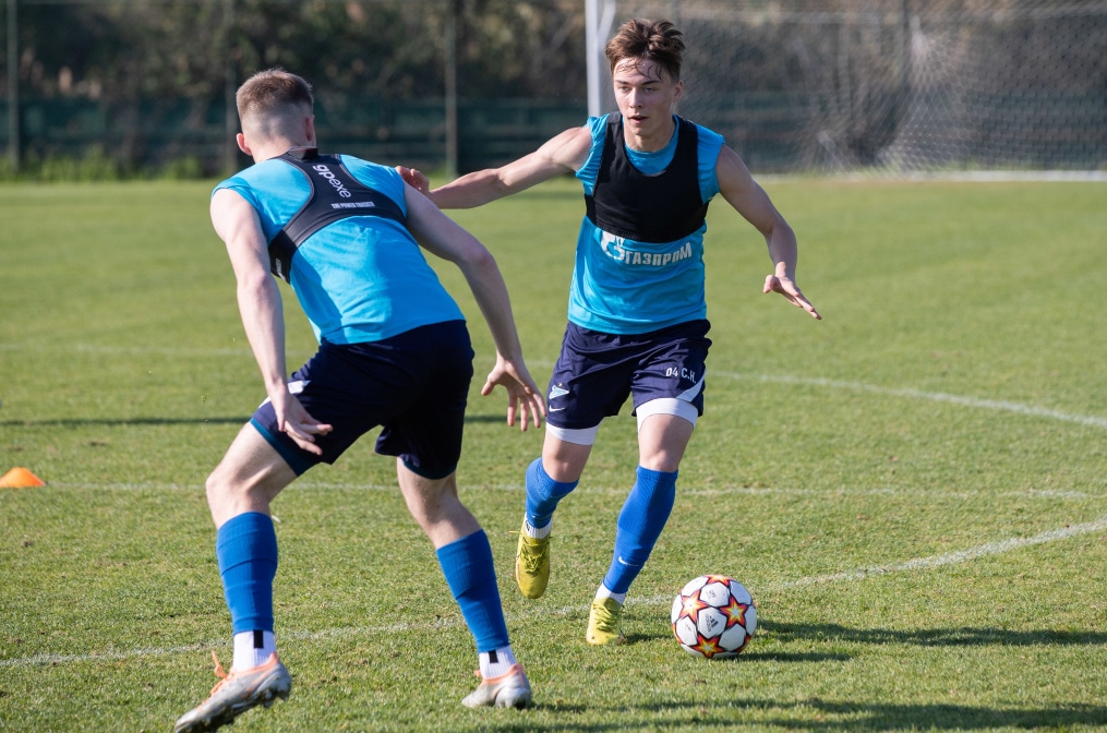 «Газпром»-тренировочные сборы «Зенита»-м в Турции: 25 января, утренняя тренировка