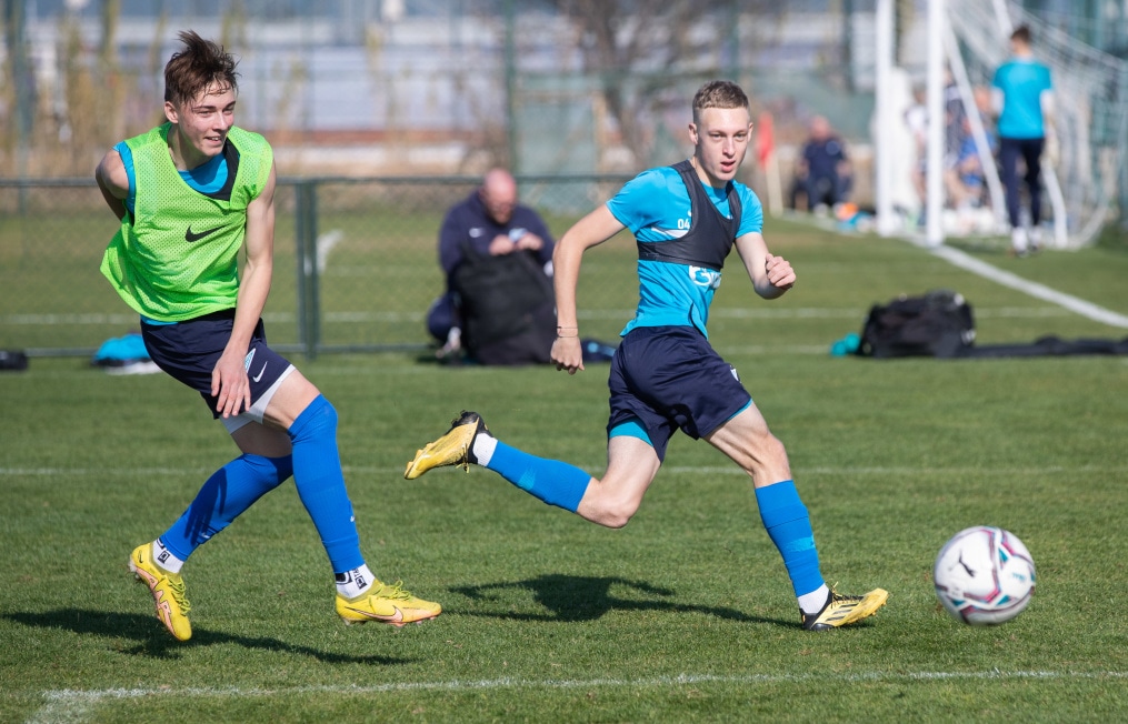 «Газпром»-тренировочные сборы «Зенита»-м в Турции: 25 января, утренняя тренировка