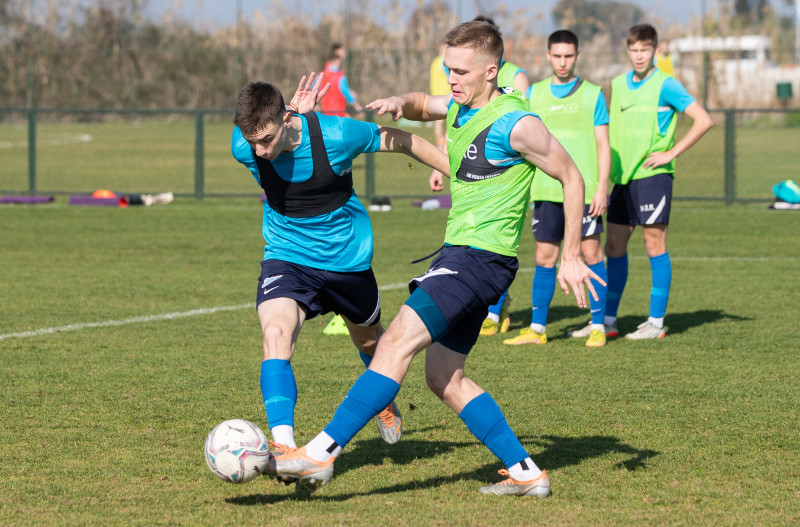 «Газпром»-тренировочные сборы «Зенита»-м в Турции: 25 января, утренняя тренировка