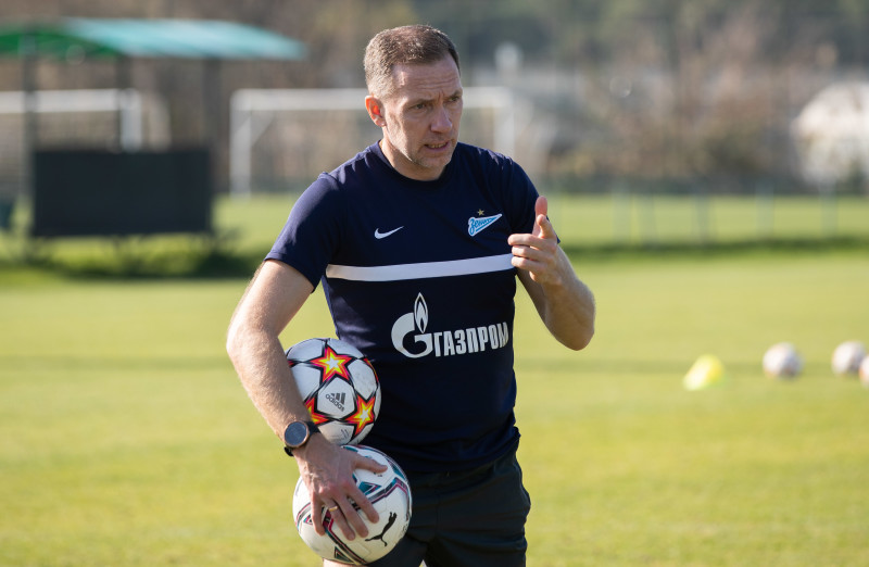 «Газпром»-тренировочные сборы «Зенита»-м в Турции: 25 января, утренняя тренировка