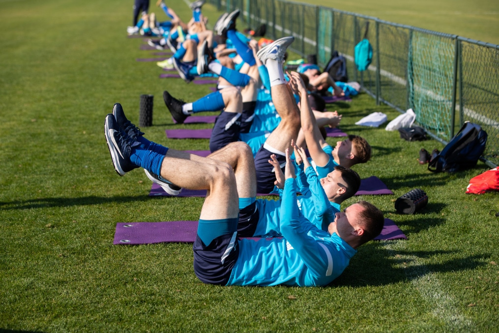 «Газпром»-тренировочные сборы «Зенита»-м в Турции: 25 января, утренняя тренировка