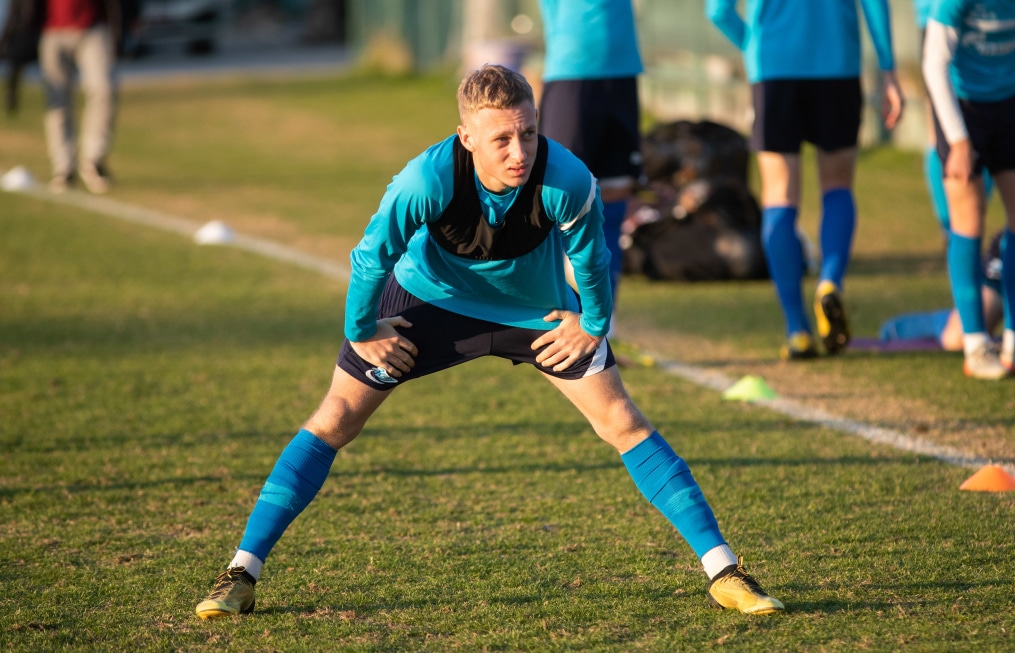 «Газпром»-тренировочные сборы «Зенита»-м в Турции: 30 января, вечерняя тренировка