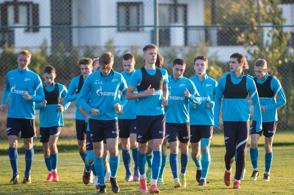 «Газпром»-тренировочные сборы «Зенита»-м в Турции: 30 января, вечерняя тренировка