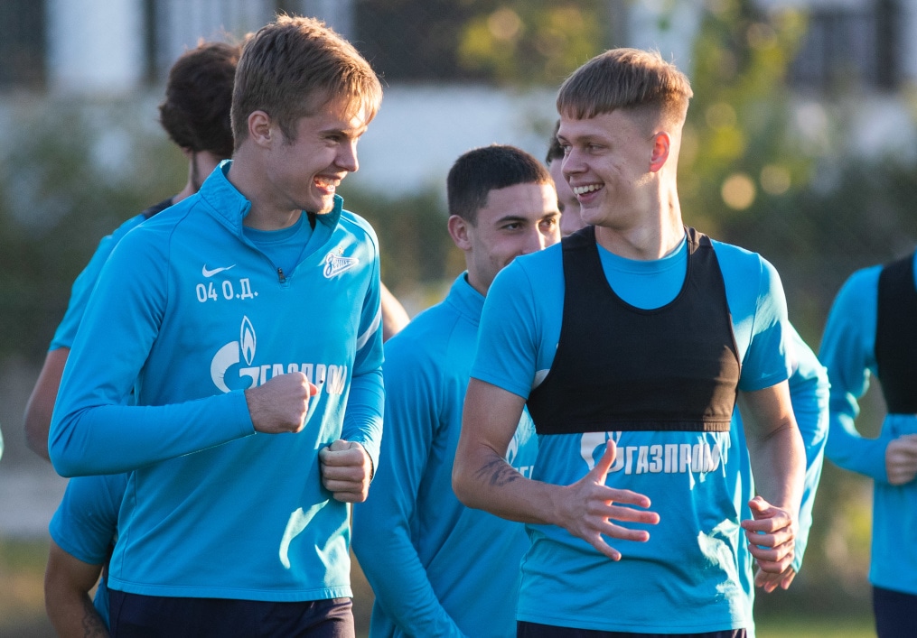 «Газпром»-тренировочные сборы «Зенита»-м в Турции: 30 января, вечерняя тренировка