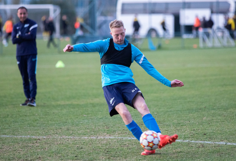 «Газпром»-тренировочные сборы «Зенита»-м в Турции: 30 января, вечерняя тренировка