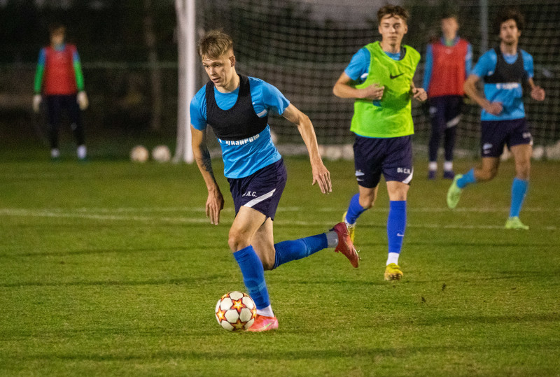 «Газпром»-тренировочные сборы «Зенита»-м в Турции: 30 января, вечерняя тренировка