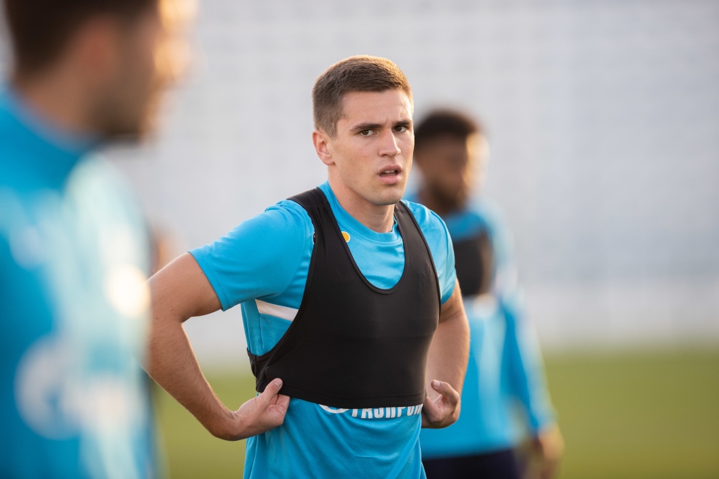 «Газпром» — тренировочные сборы в Дубае, 1 февраля: вечерняя тренировка