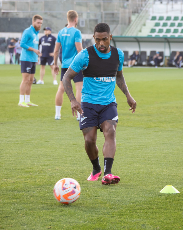 «Газпром» — тренировочные сборы в Дубае, 1 февраля: вечерняя тренировка