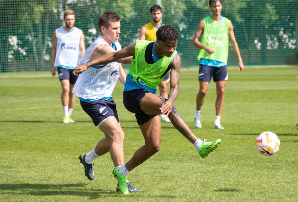 «Газпром» — тренировочные сборы в Дубае, 3 февраля: утренняя тренировка