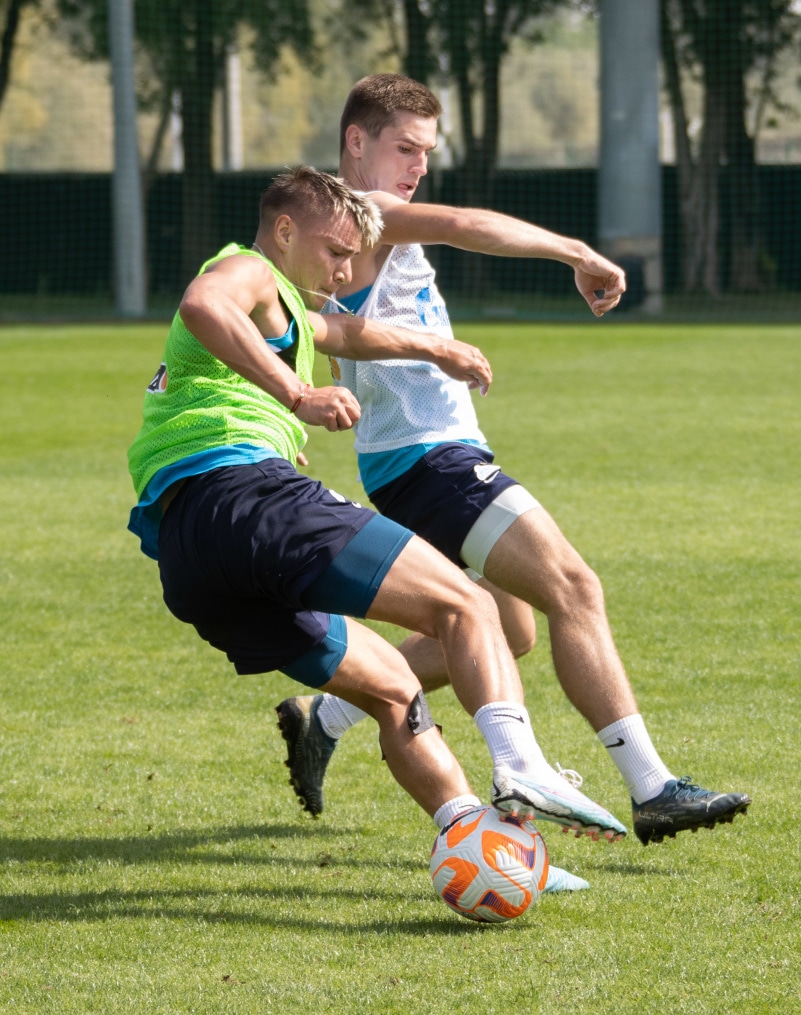 «Газпром» — тренировочные сборы в Дубае, 3 февраля: утренняя тренировка