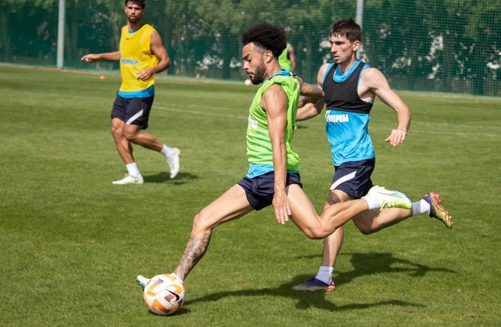 «Газпром» — тренировочные сборы в Дубае, 3 февраля: утренняя тренировка