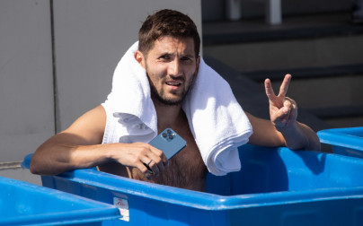 «Газпром» — тренировочные сборы в Дубае, 3 февраля: утренняя тренировка