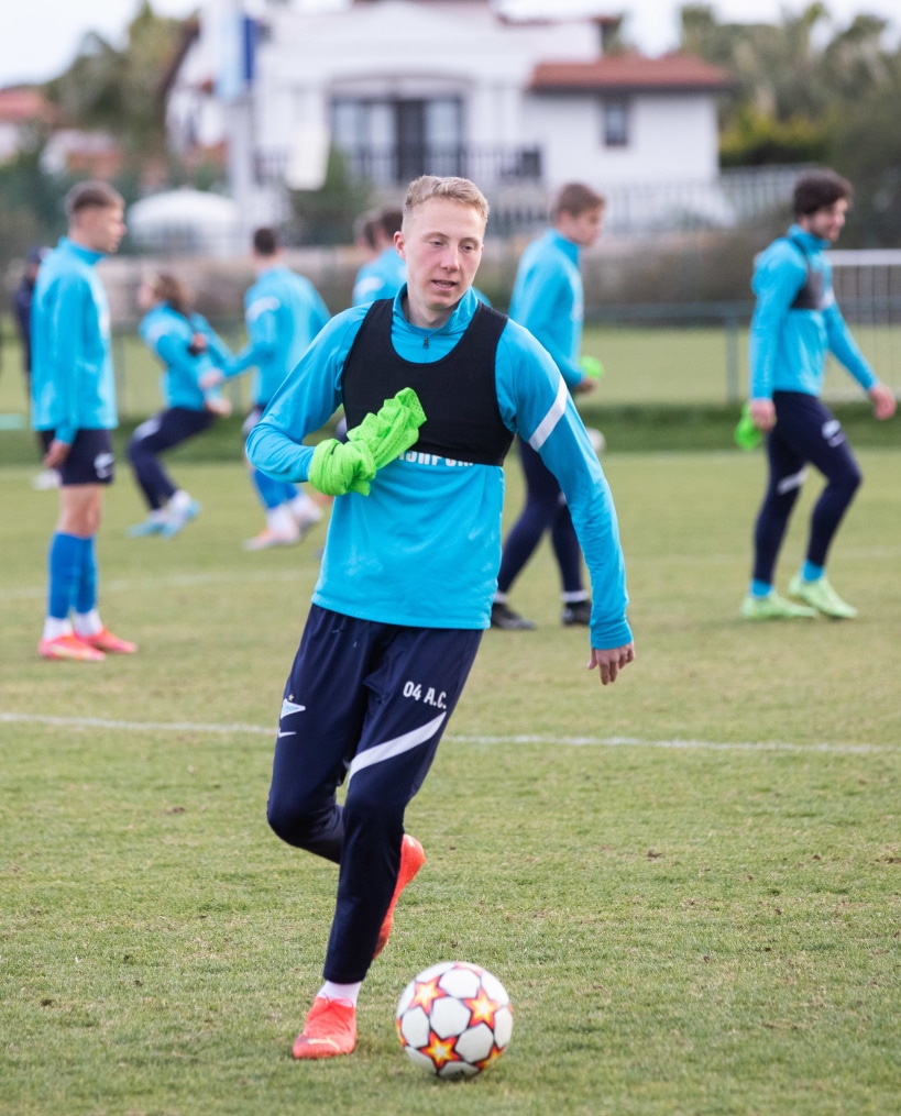 «Газпром»-тренировочные сборы «Зенита»-м в Турции: 3 февраля, вечерняя тренировка