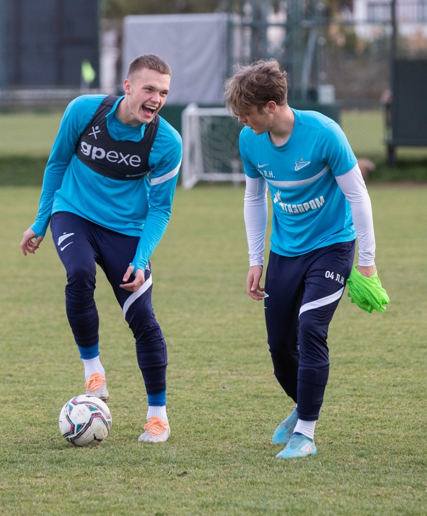 «Газпром»-тренировочные сборы «Зенита»-м в Турции: 3 февраля, вечерняя тренировка
