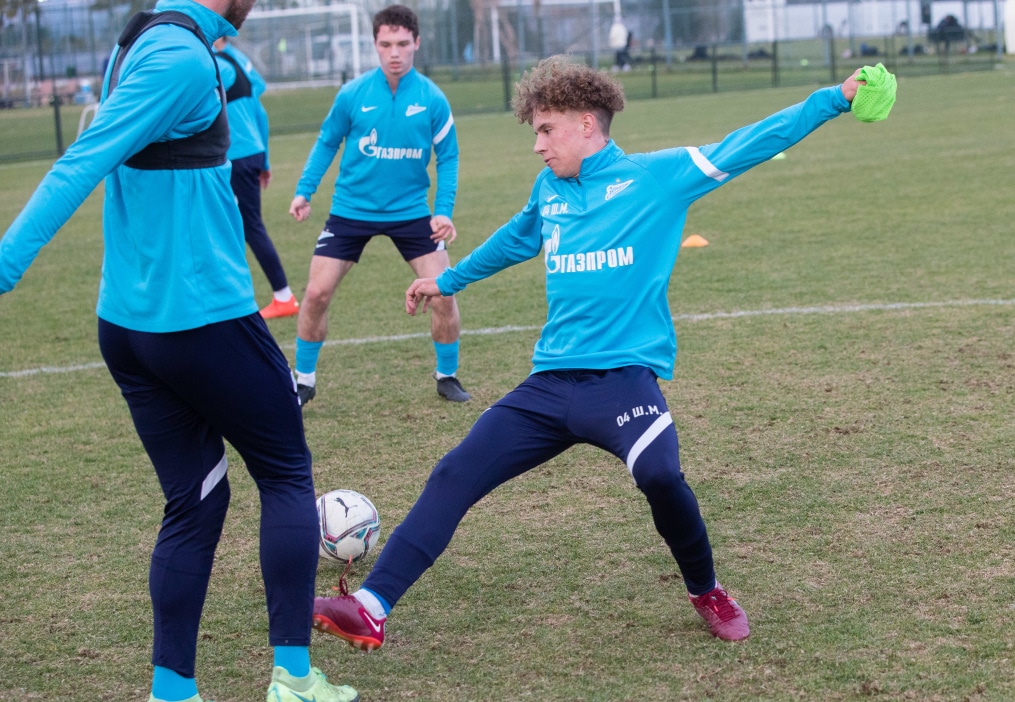 «Газпром»-тренировочные сборы «Зенита»-м в Турции: 3 февраля, вечерняя тренировка