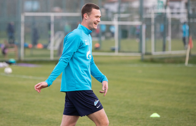 «Газпром»-тренировочные сборы «Зенита»-м в Турции: 3 февраля, вечерняя тренировка