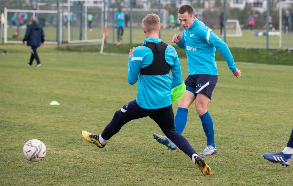 «Газпром»-тренировочные сборы «Зенита»-м в Турции: 3 февраля, вечерняя тренировка