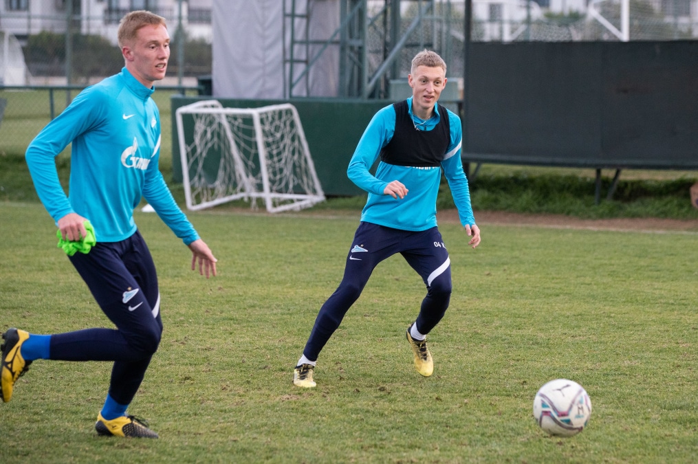 «Газпром»-тренировочные сборы «Зенита»-м в Турции: 3 февраля, вечерняя тренировка