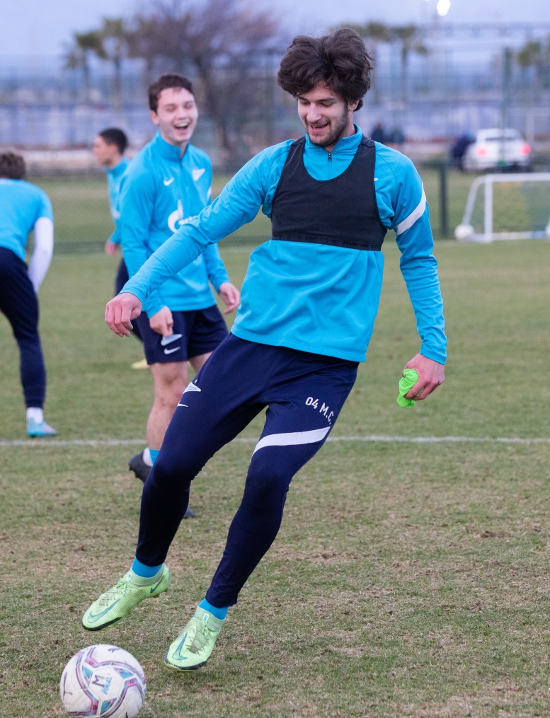 «Газпром»-тренировочные сборы «Зенита»-м в Турции: 3 февраля, вечерняя тренировка