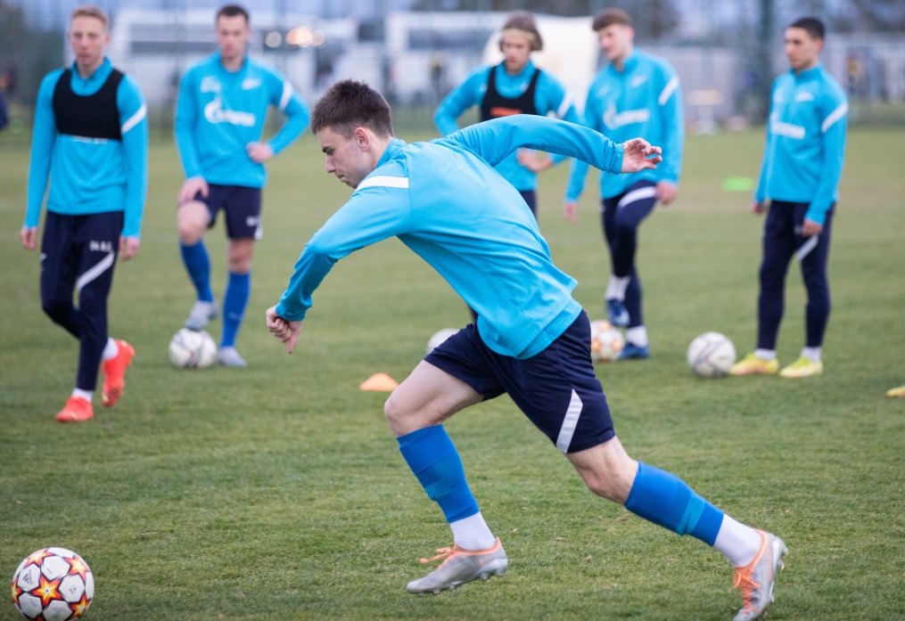 «Газпром»-тренировочные сборы «Зенита»-м в Турции: 3 февраля, вечерняя тренировка