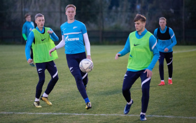 «Газпром»-тренировочные сборы «Зенита»-м в Турции: 3 февраля, вечерняя тренировка