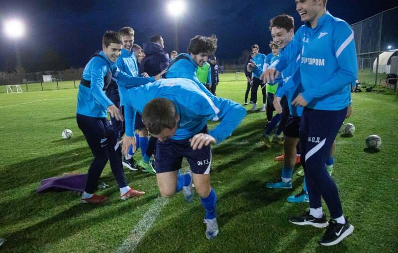 «Газпром»-тренировочные сборы «Зенита»-м в Турции: 3 февраля, вечерняя тренировка
