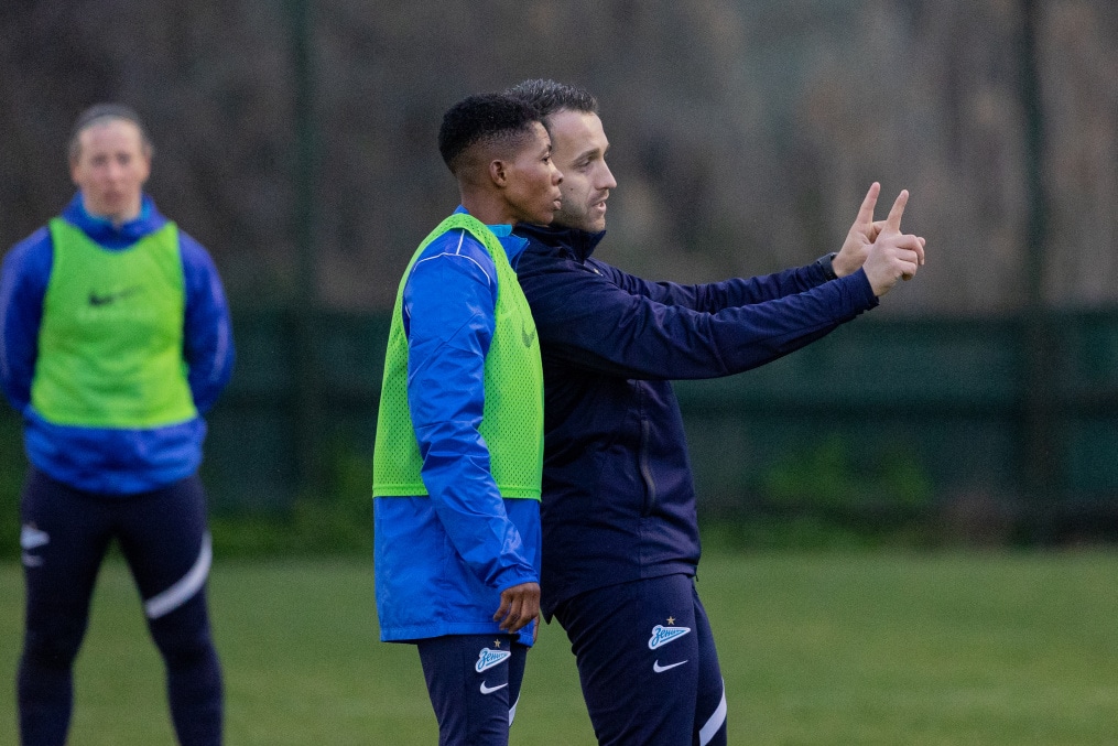 «Газпром»-тренировочные сборы женской  команды «Зенит» в Турции: 5 февраля, вечерняя тренировка