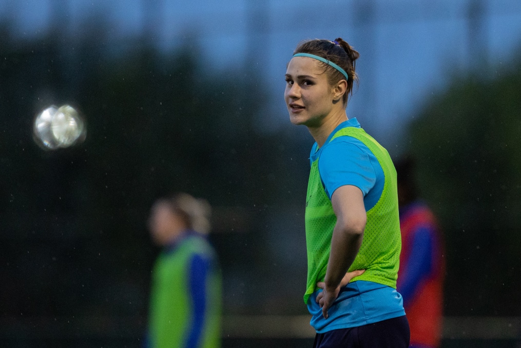 «Газпром»-тренировочные сборы женской  команды «Зенит» в Турции: 5 февраля, вечерняя тренировка