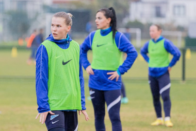 «Газпром»-тренировочные сборы женской  команды «Зенит» в Турции: 5 февраля, вечерняя тренировка