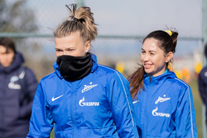«Газпром»-тренировочные сборы женской  команды «Зенит» в Турции: 6 февраля, утренняя тренировка