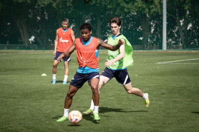 «Газпром»-тренировочные сборы в Дубае: 8 февраля, утренняя тренировка