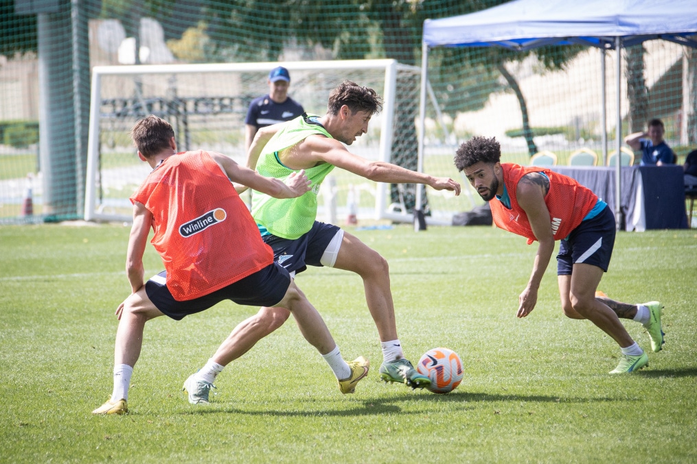 «Газпром»-тренировочные сборы в Дубае: 8 февраля, утренняя тренировка