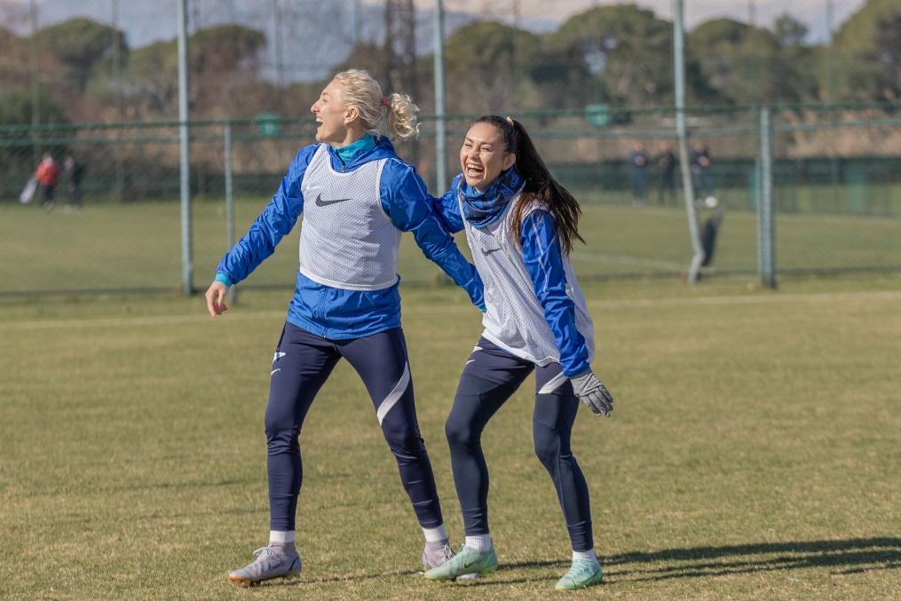 «Газпром»-тренировочные сборы женской  команды «Зенит» в Турции: 9 февраля, утренняя тренировка