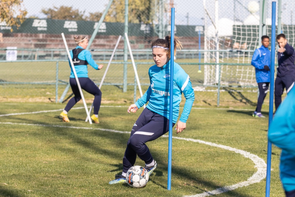 «Газпром»-тренировочные сборы женской  команды «Зенит» в Турции: 10 февраля, утренняя тренировка