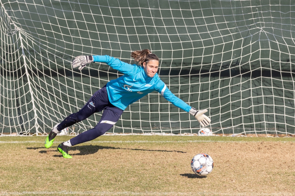 «Газпром»-тренировочные сборы женской  команды «Зенит» в Турции: 10 февраля, утренняя тренировка