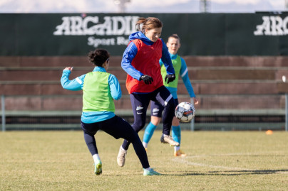 «Газпром»-тренировочные сборы женской  команды «Зенит» в Турции: 10 февраля, утренняя тренировка